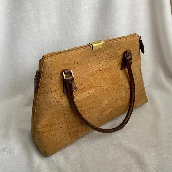 Pelcor - Genuine Cork Bag/Purse - Picture 3 of 6